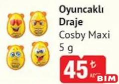 COSBY MAXİ OYUNCAKLI DRAJE 5 G